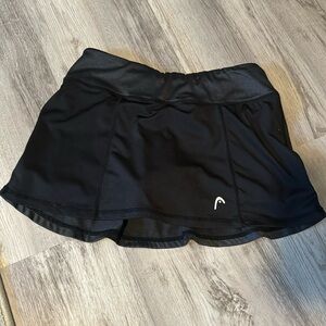 Head Black Tennis Skirt - XS